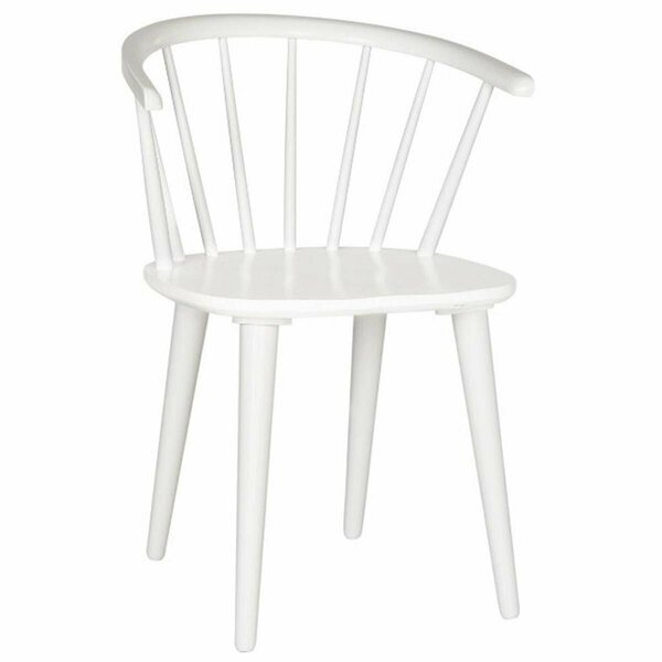 Safavieh Blanchard Side Chair- White - 29.9 x 20.5 x 21.3 in. AMH8512B-SET2